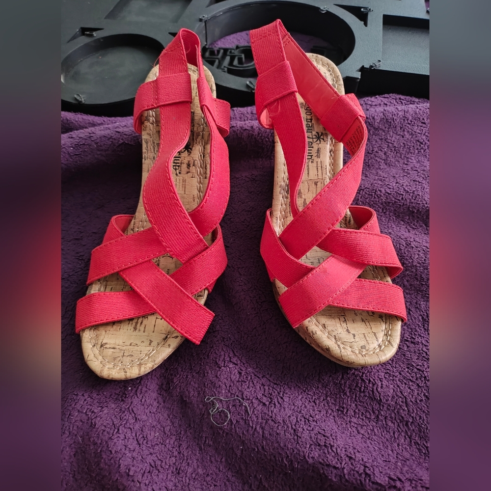Montego bay club wedges size 8 w